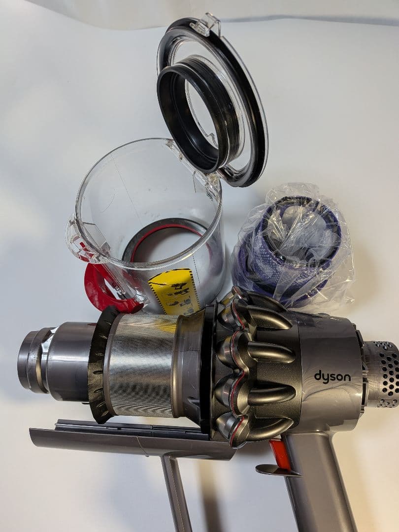 be079　66分　ダイソン　コードレス　SV12　稼働品　分解洗浄済　動作保証