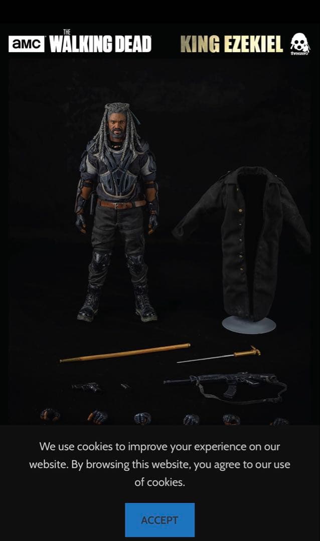 SF・ファンタジー・ホラー threezero THE WALKING DEAD KING EZEKIEL