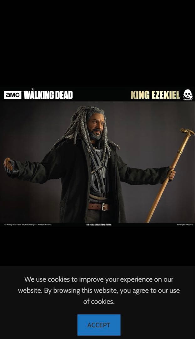 SF・ファンタジー・ホラー threezero THE WALKING DEAD KING EZEKIEL
