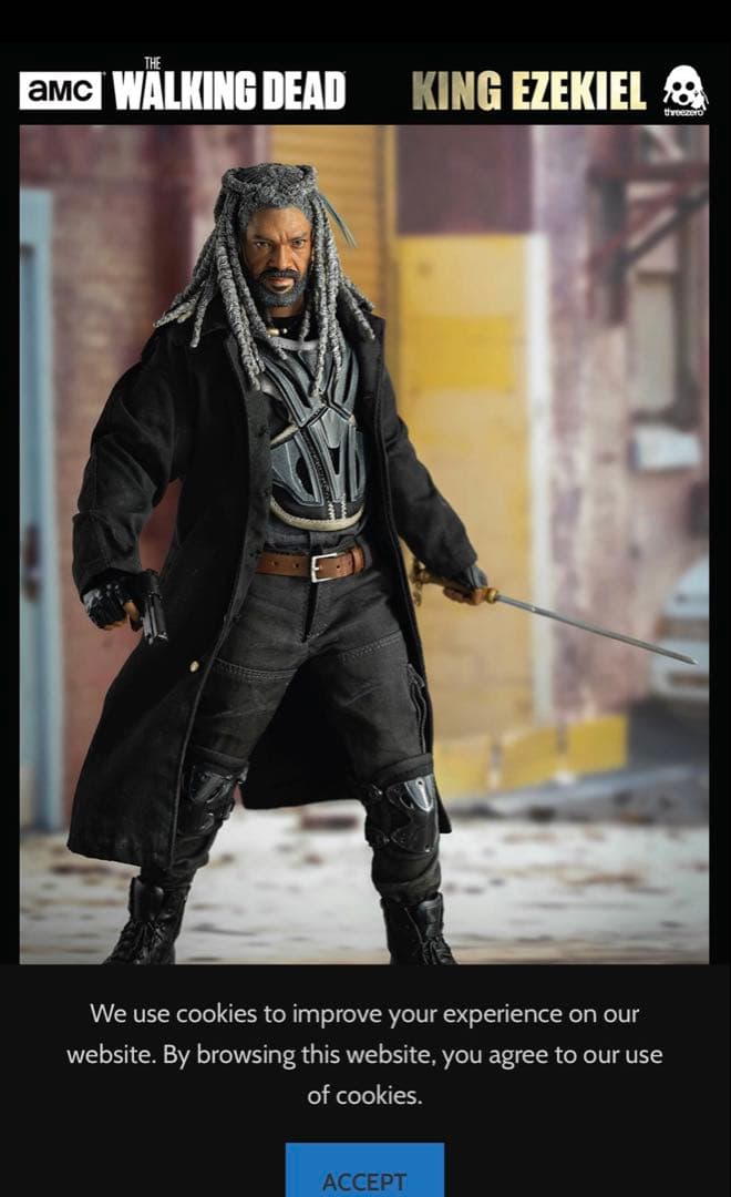 SF・ファンタジー・ホラー threezero THE WALKING DEAD KING EZEKIEL