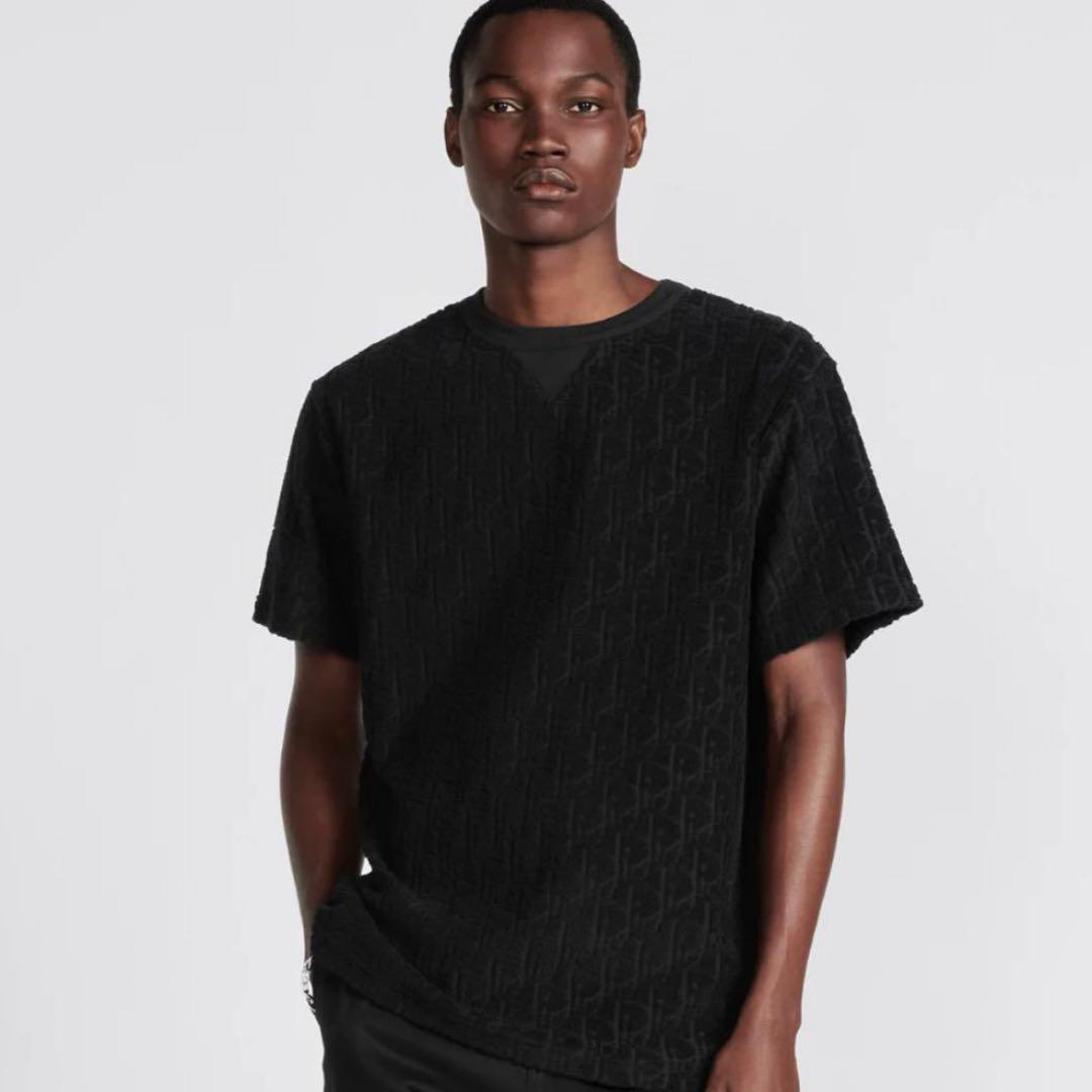 極美品　Dior オブリーク柄定番カラーtシャツ　人気モデル　トロッター