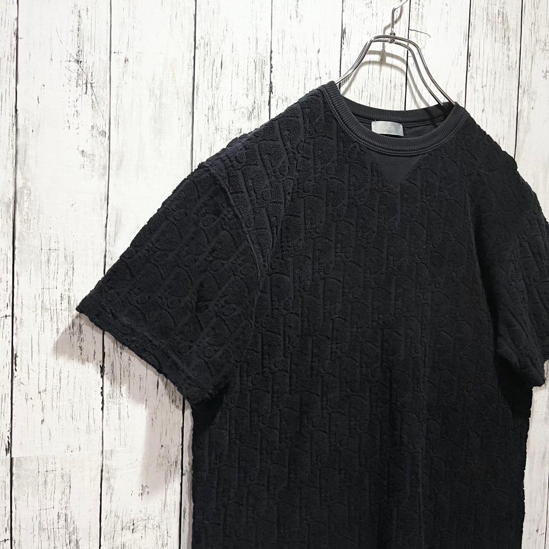 極美品　Dior オブリーク柄定番カラーtシャツ　人気モデル　トロッター