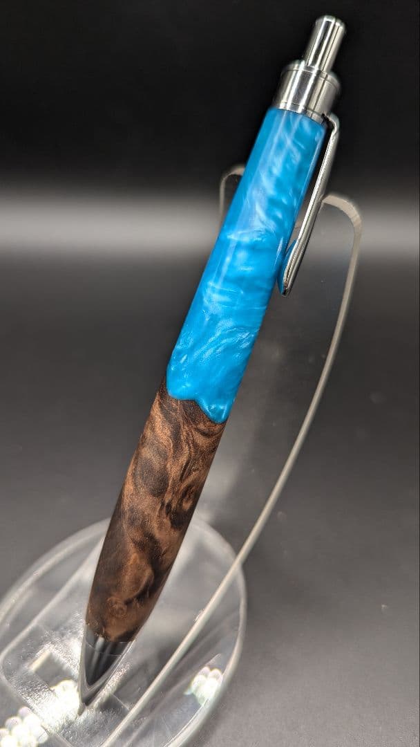 406ペン工房翌檜　ハイブリッドウッド　レジンウッド　木軸シャーペン　ボールペン