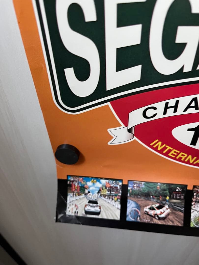 セガサターン　SEGAラリー　チャンピオンシップ　販促用ポスター