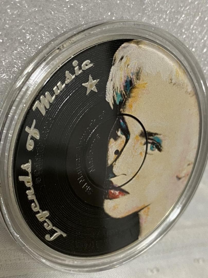 2019年 ソロモン諸島 マドンナ 1オンス 銀貨  Madonna