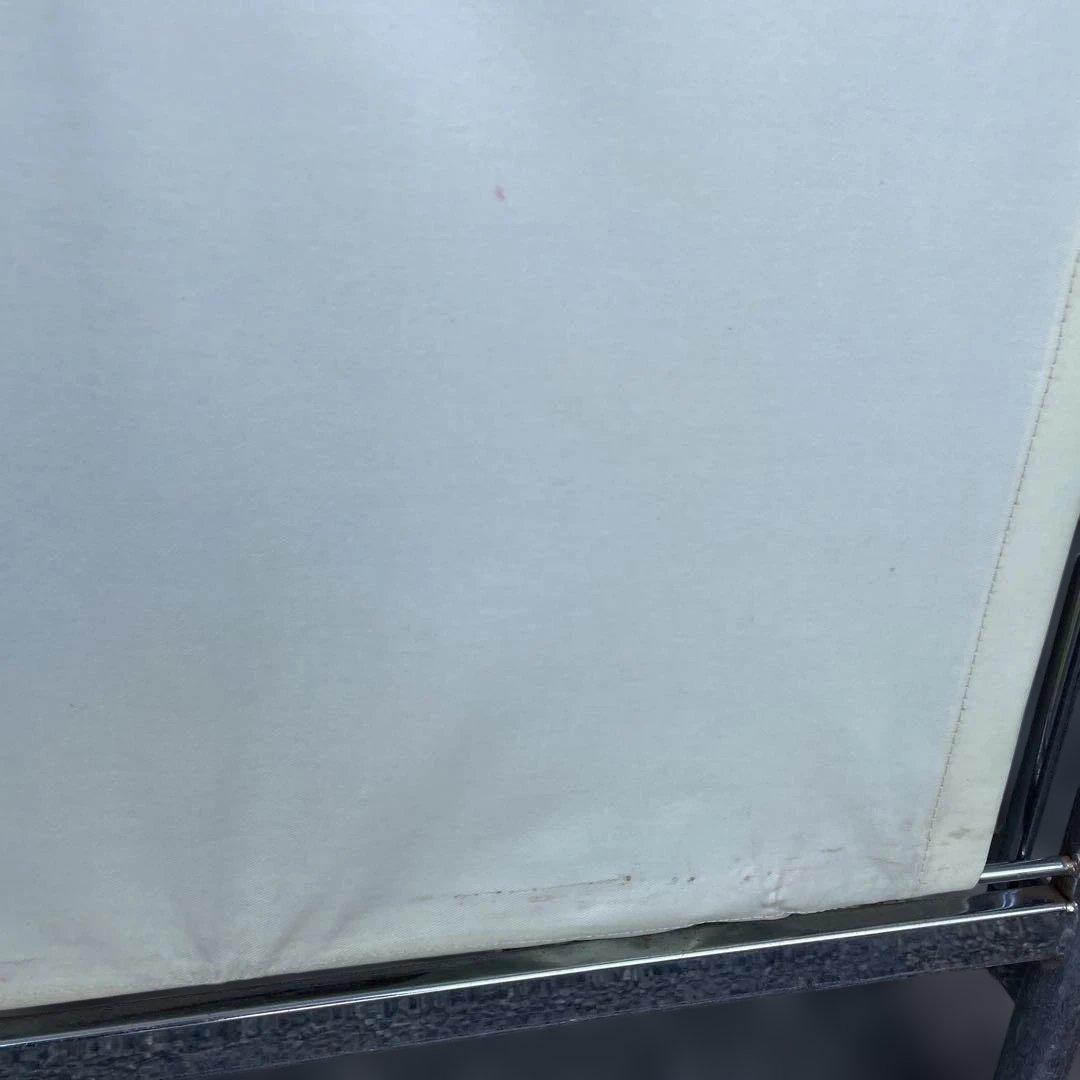 中折れ式ワゴン アイボリー 店舗用品　陳列什器　セールワゴン