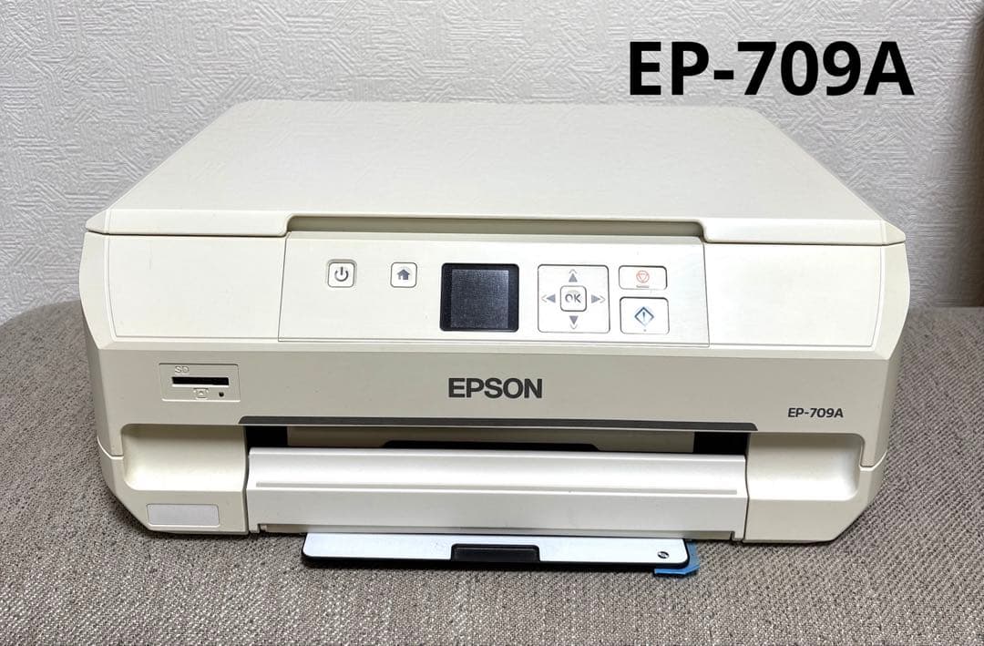 EPSON プリンター　EP709A 動作確認済み　訳あり　ホワイト　白