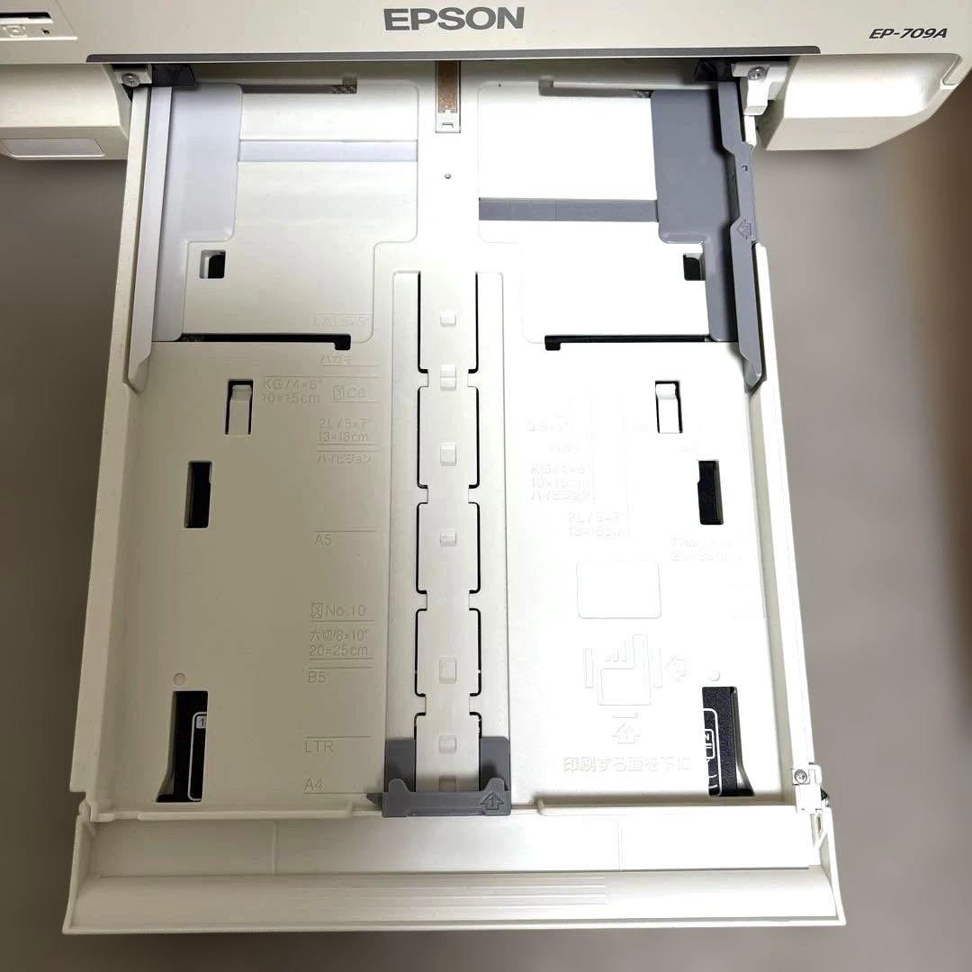 EPSON プリンター　EP709A 動作確認済み　訳あり　ホワイト　白