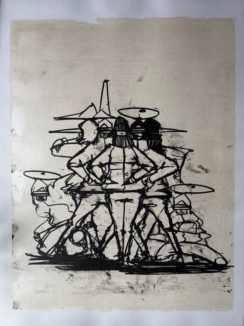 小畑多丘 Taku Obata \"Seven\" シルクスクリーン リトグラフ