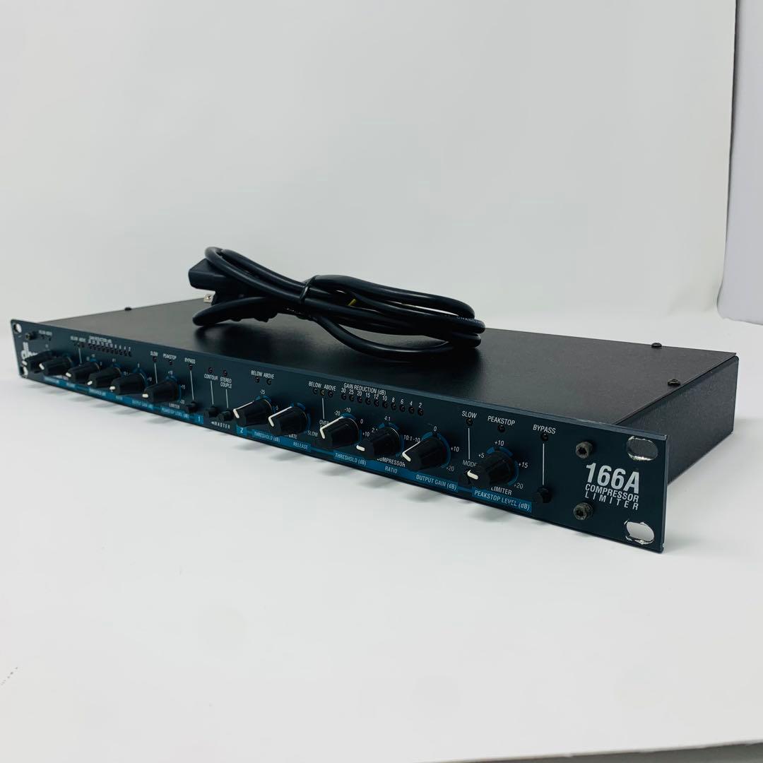 【美品】dbx コンプレッサー COMPRESSOR LIMITR 166A