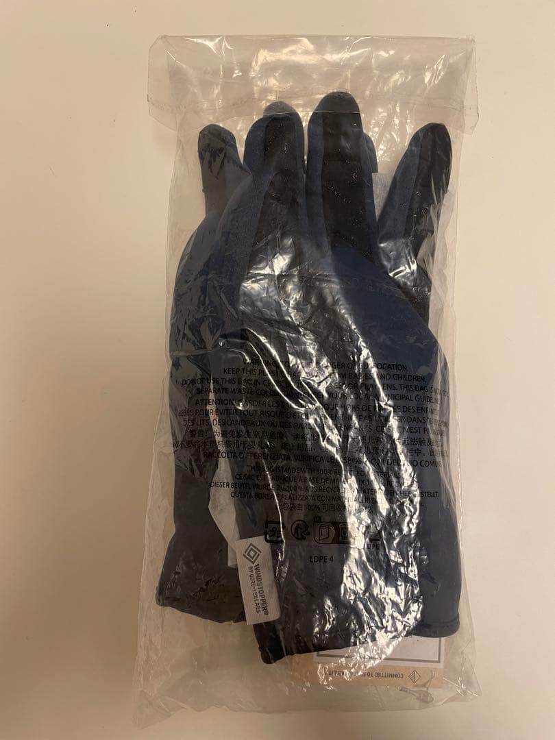 小物 supreme WINDSTOPPER Zip Gloves navy L