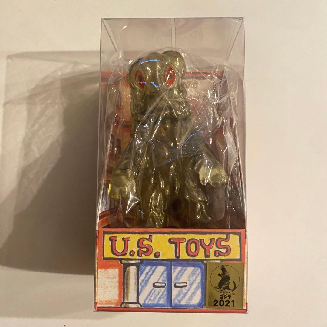 《未展示》U.S.TOYS BB ヘドラ ビル箱 フィギュア ソフビ クリア