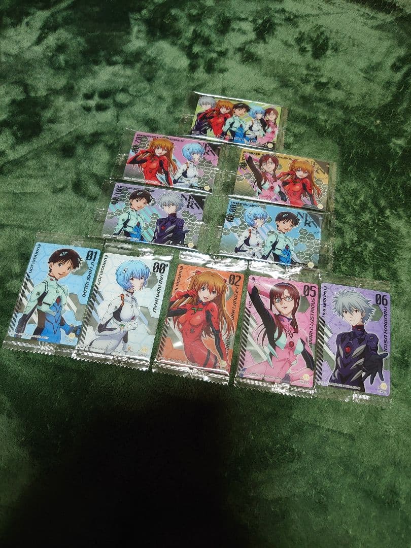 内袋未開封 エヴァンゲリオンウェハースカード