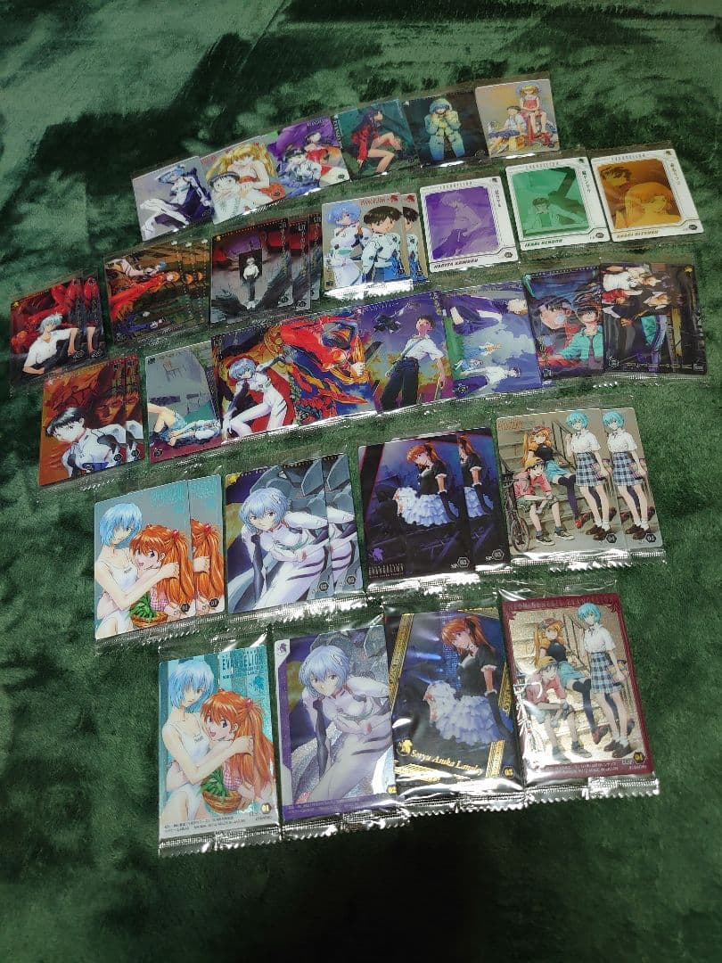 内袋未開封 エヴァンゲリオンウェハースカード