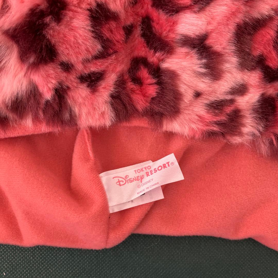 ディズニー　ミニー　ファンキャップ　ヒョウ柄　ハート型　ビジュー　ピンク　人気色