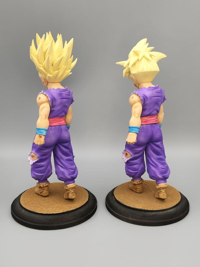 悟飯 2体セットリペイント 一品物 ★ドラゴンボール 出陣 フィギュア