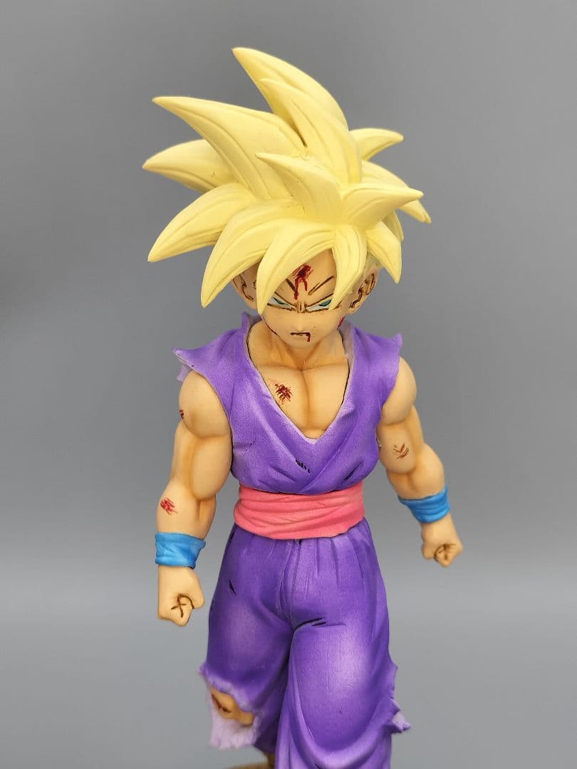 悟飯 2体セットリペイント 一品物 ★ドラゴンボール 出陣 フィギュア