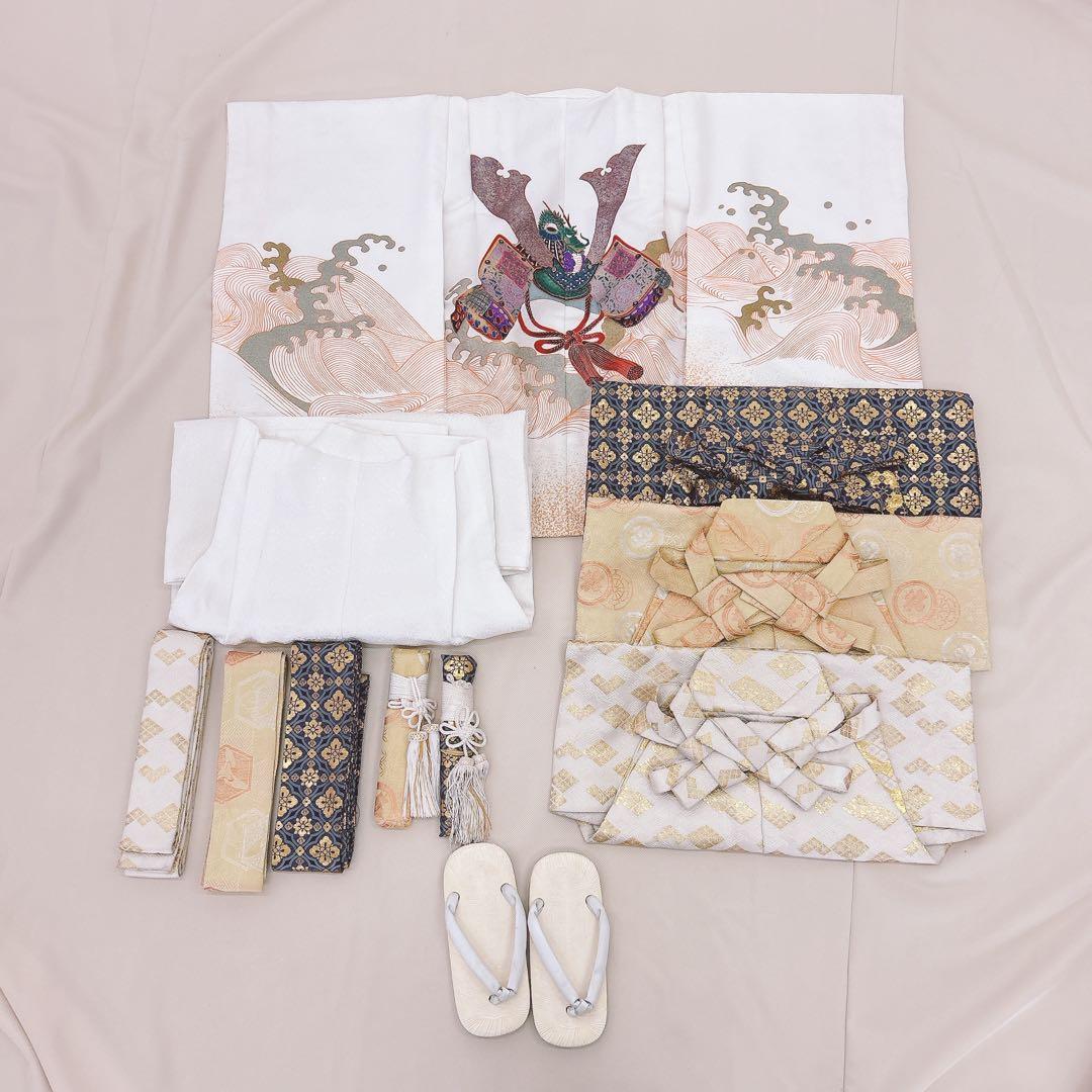 【本日15:00までの値下げです】七五三5歳男の子　羽織袴セットまとめ売り