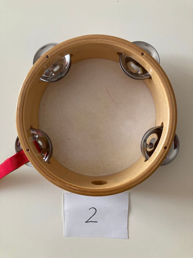 ヤマヨ　ニュータンブリン　15cm 6個セット　タンバリン　まとめて