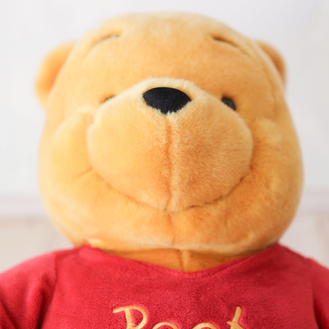 【希少・廃盤品】ディズニーエクスクルーシブ プーさん 特大ぬいぐるみ 50cm