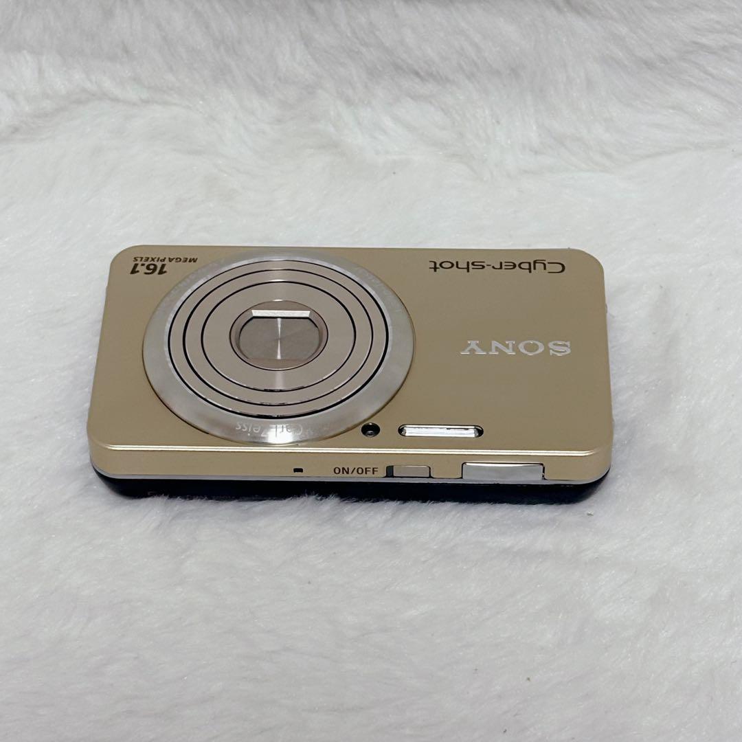 【外観極美品】SONY Cyber-shot DSC-W570 ゴールド