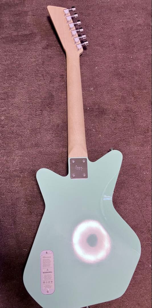 子供用　エレキギター ミントグリーン 送料込