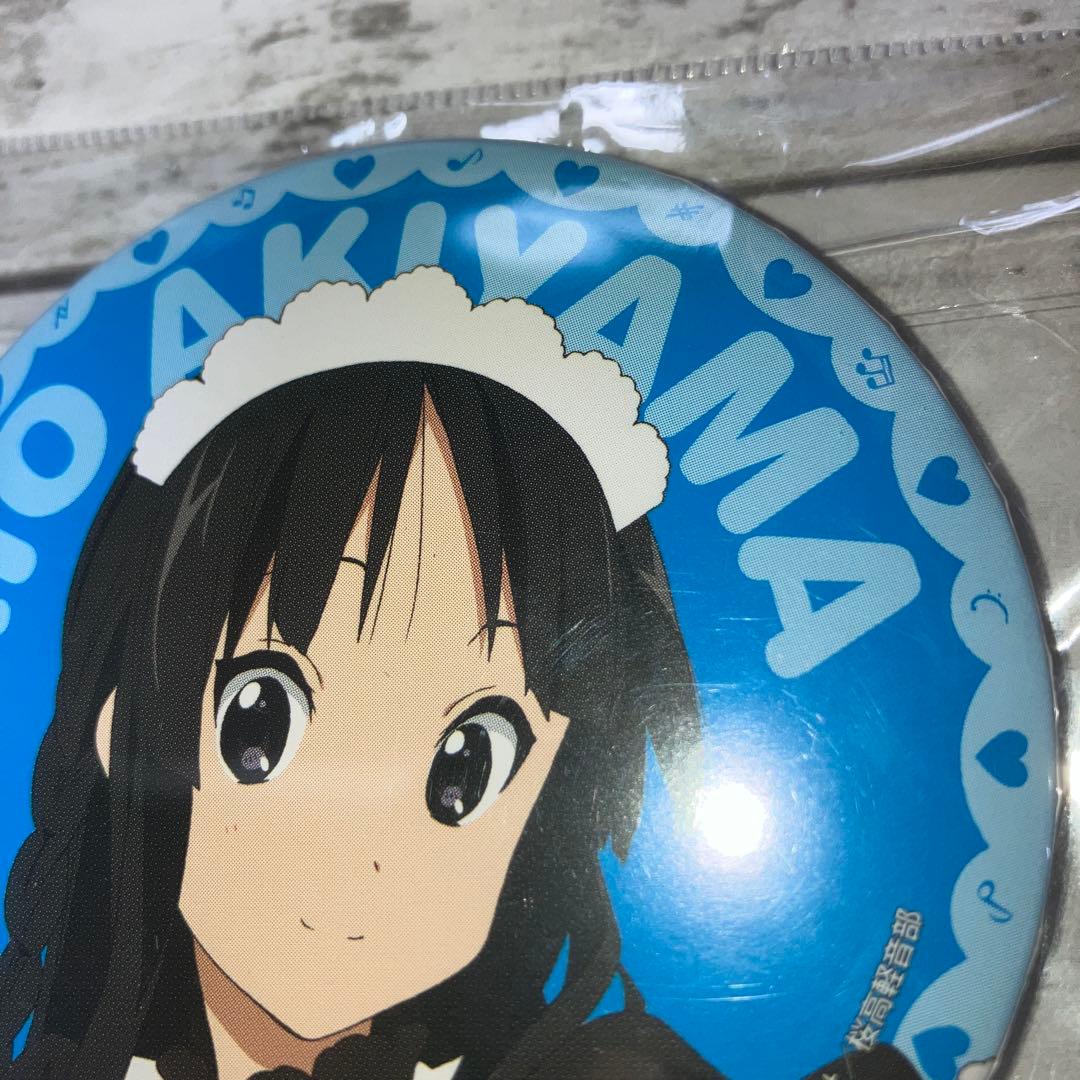 けいおん　缶バッジ　ナンジャタウン　中古　澪　メイド
