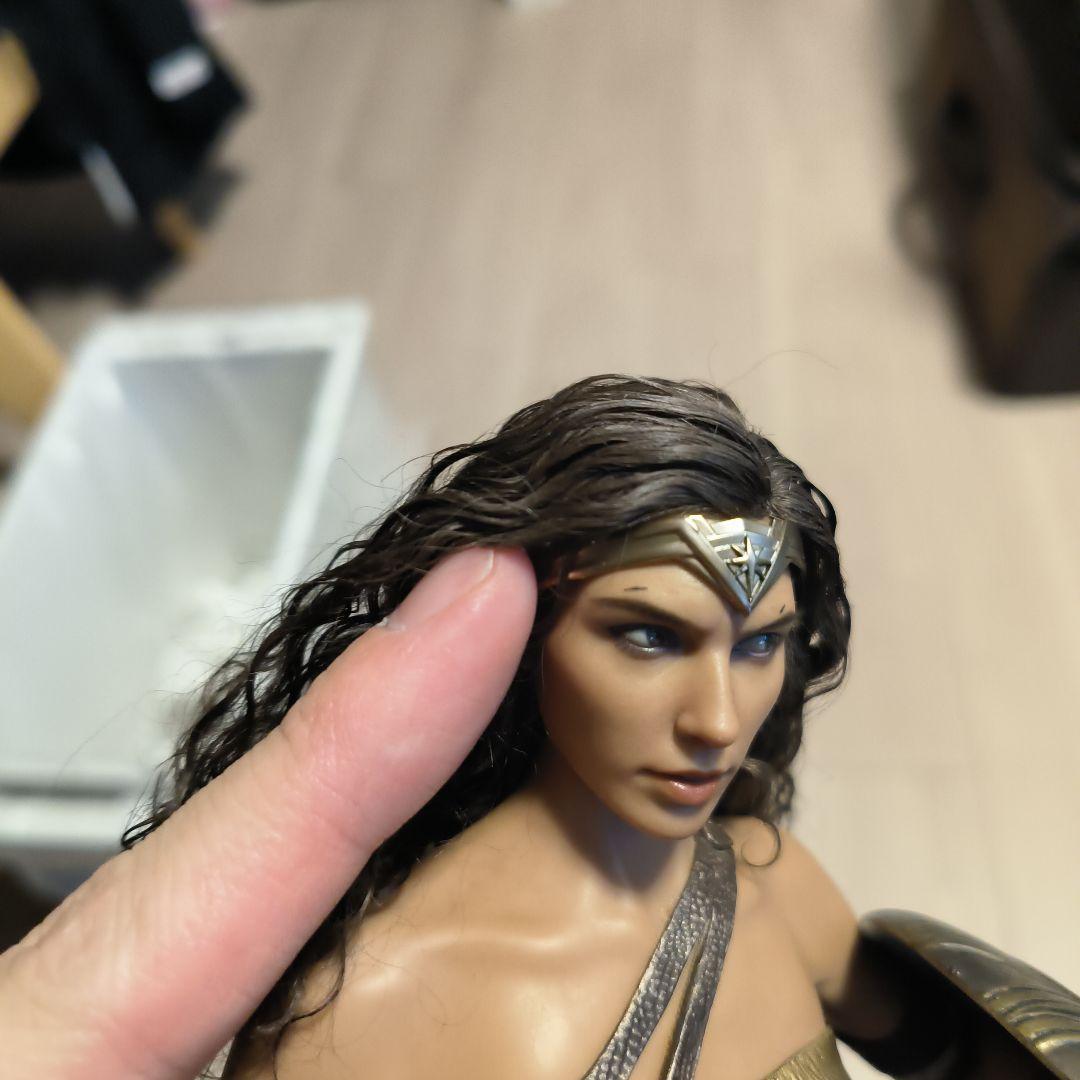 ホットトイズワンダーウーマン 天堂島訓練カスタマイズ