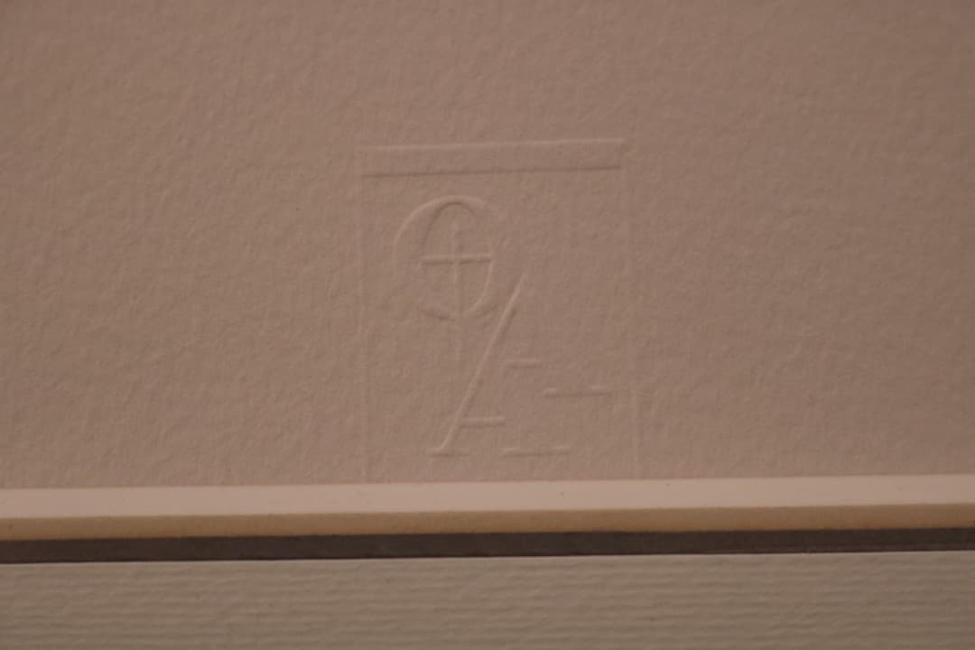 【絵画】マリー・ローランサン作　リトグラフ『犬を抱く女』