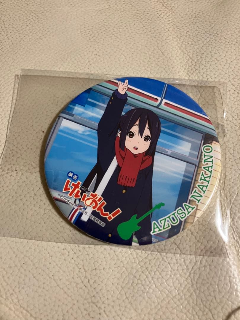 けいおん　中野梓　缶バッジ