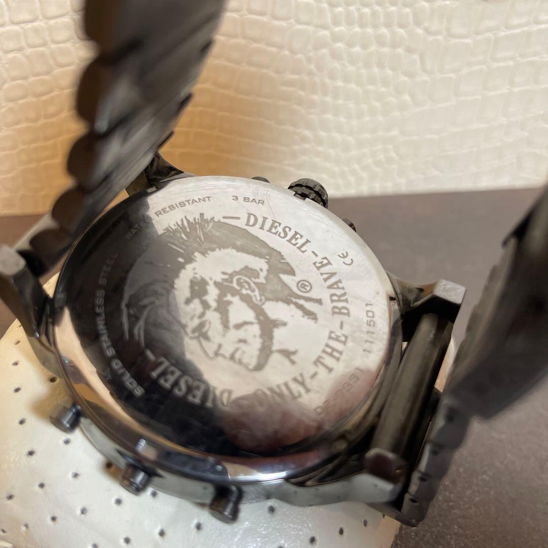 DIESEL DZ7331 腕時計 ネイビー/ブラック