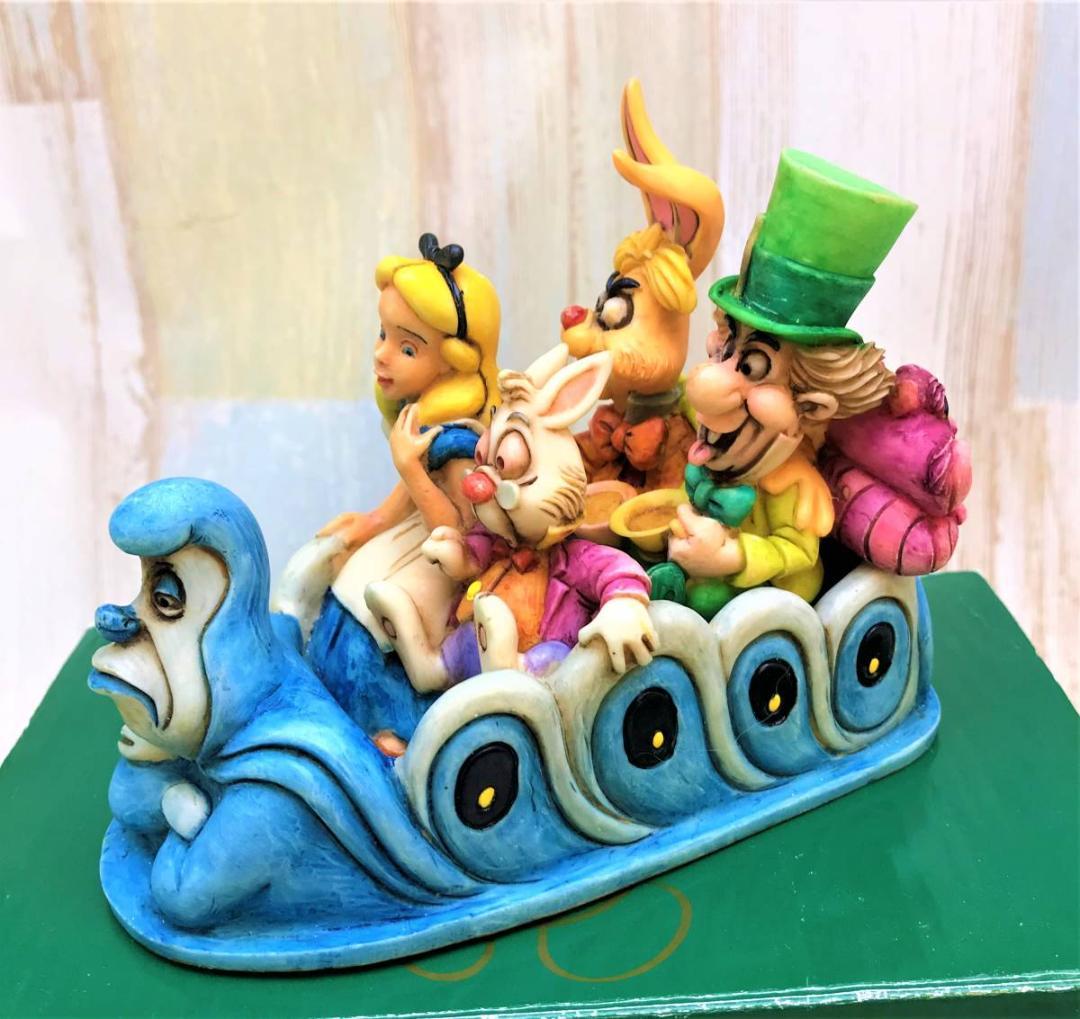 1000個限定★不思議の国のアリス 乗り物 白うさぎ チェシャ猫 あおいもむし