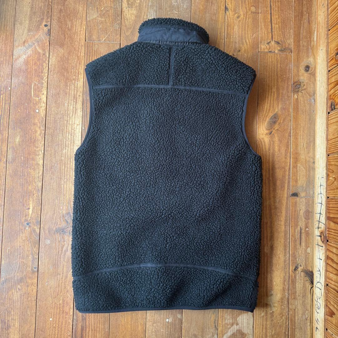 2019 美品【パタゴニア】レトロXベスト　BOBブラック　オールブラック