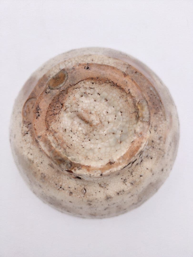 a914 茶碗 萩 岡田裕 木箱入 古物 茶道具