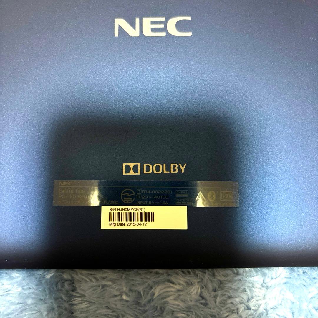 NEC LaVieTab PC-TE510S1 タブレット