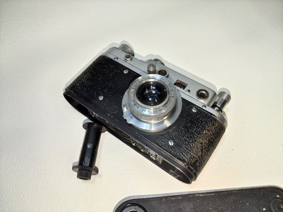 ゾルキー　 カメラ×4台 革カバー×1 ソビエト　Zorki