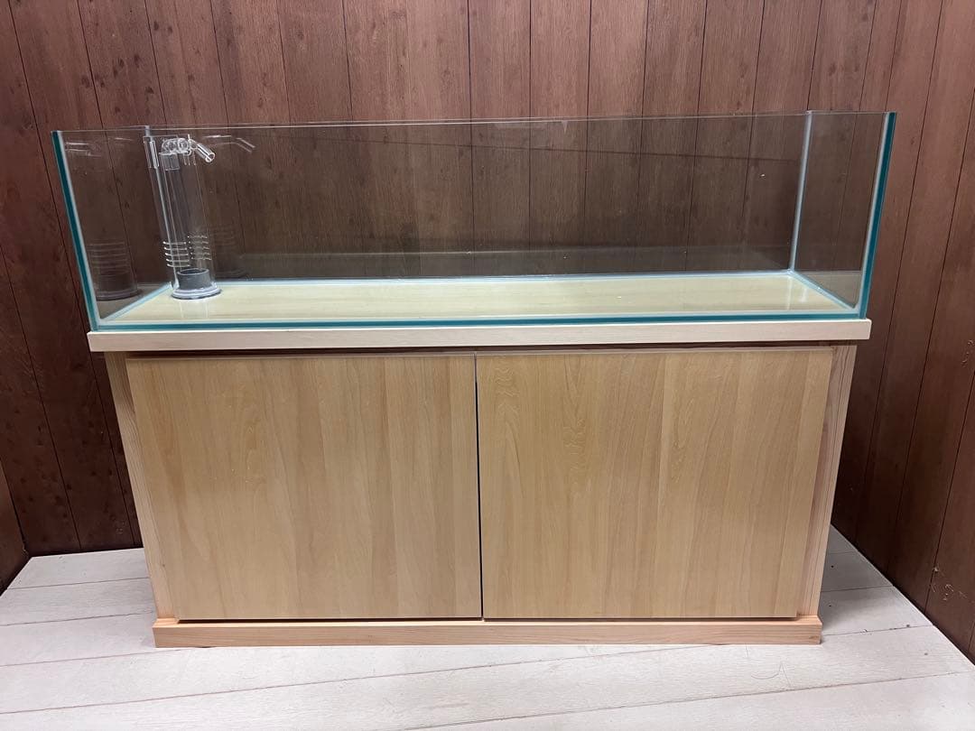 1セット限定　1200ｘ300ｘ300㎜オールガラスオーバーフロー水槽 セット