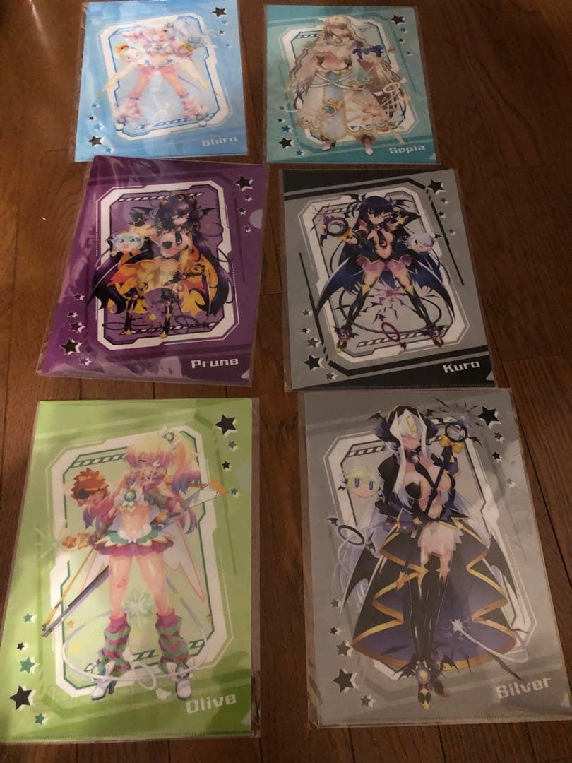 ボンバーガール 渋谷 TSUTAYA クリアファイル　 12種コンプセット