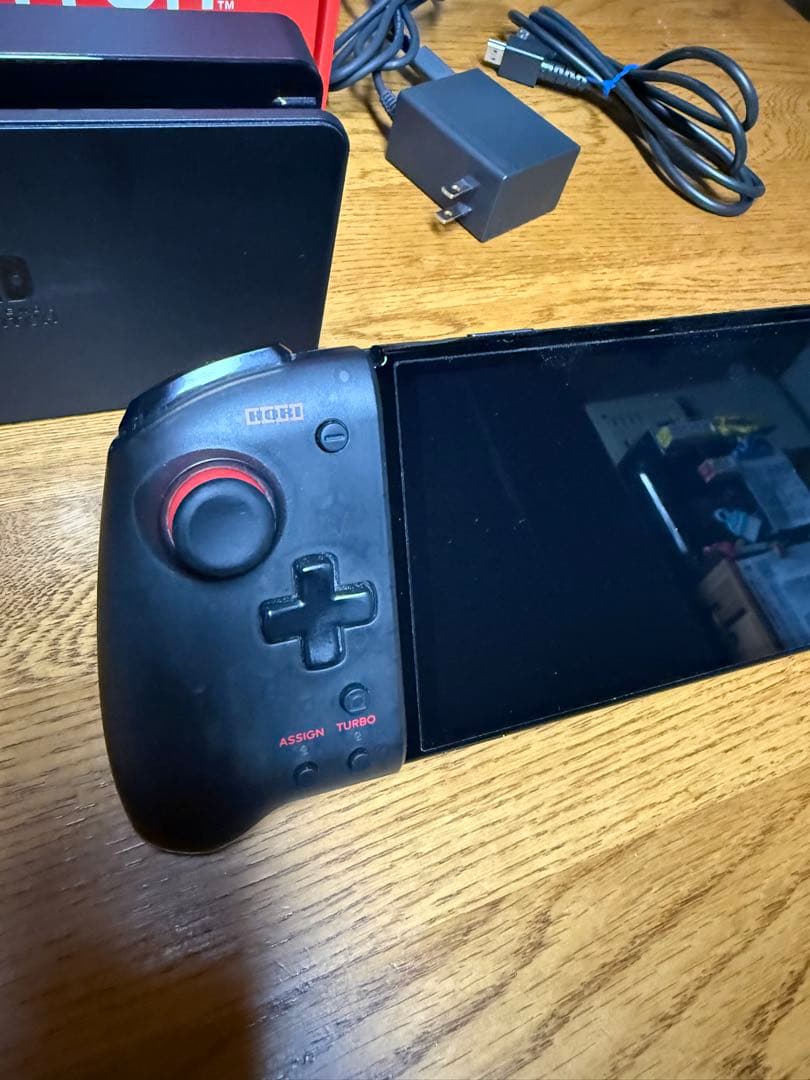 豪華セットNintendo Switch有機EL+HORIグリップ+64GBSD