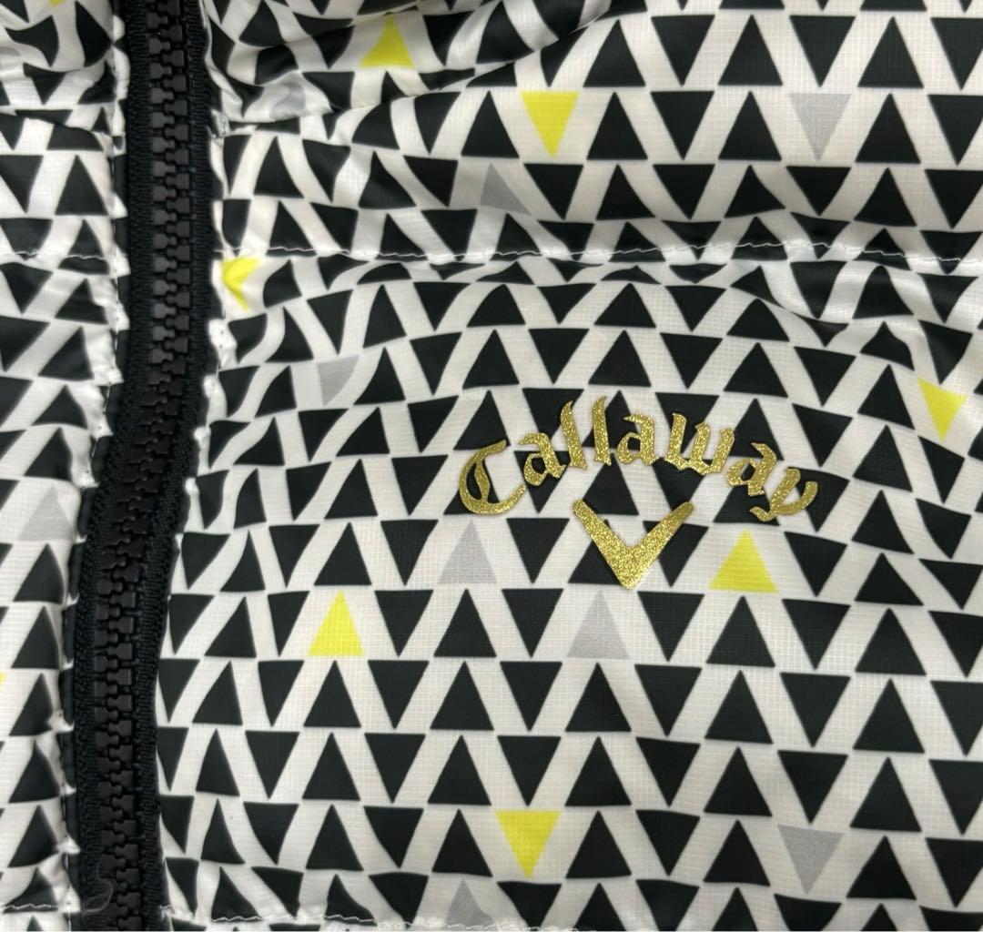 【Callaway】リバーシブル ダウンジャケット 4way 袖取外し可（M）