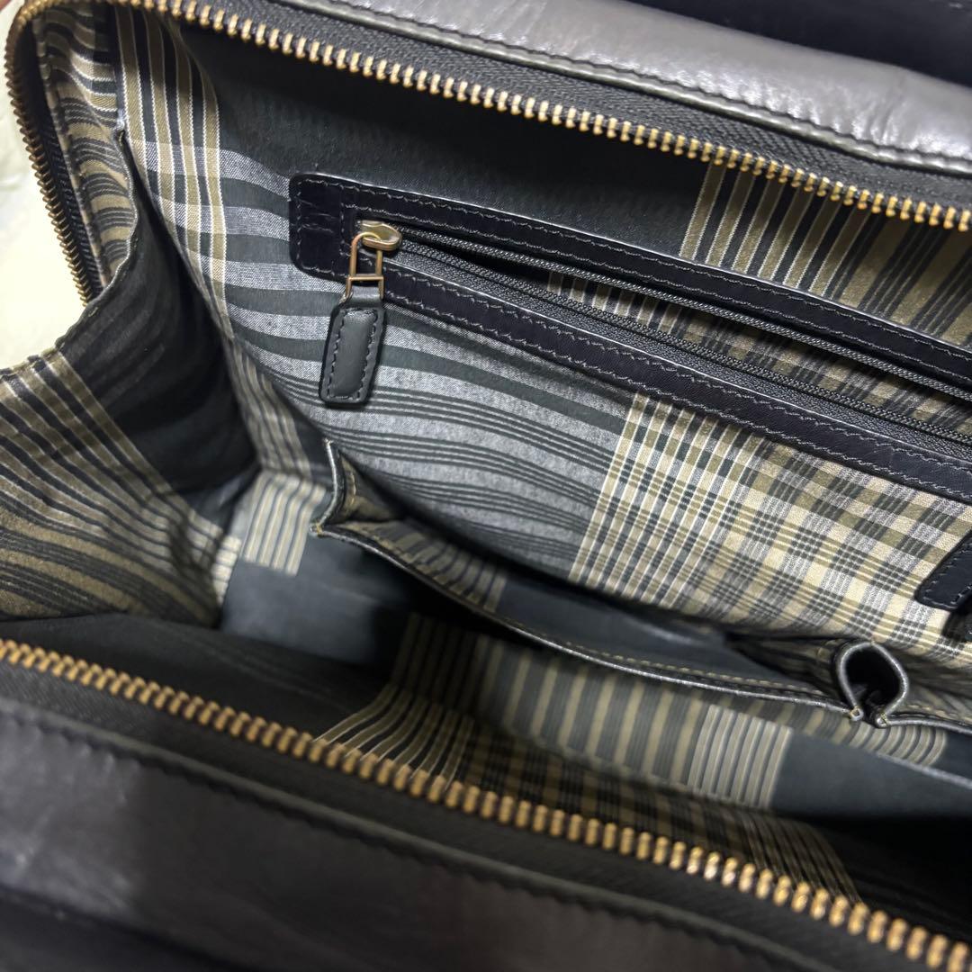 【希少】マザーハウス　アンティーククラシック　ビジネスバッグ 本革 レザー