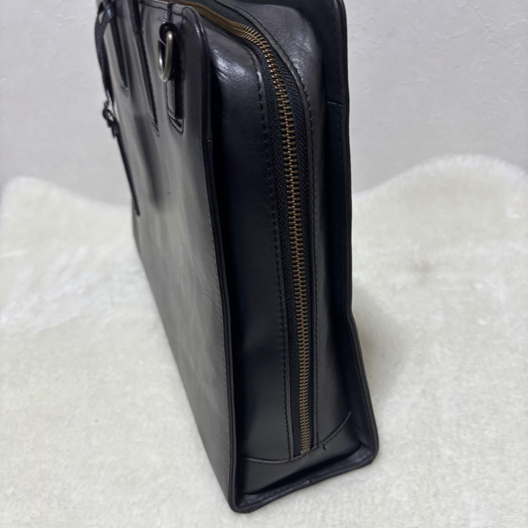 【希少】マザーハウス　アンティーククラシック　ビジネスバッグ 本革 レザー