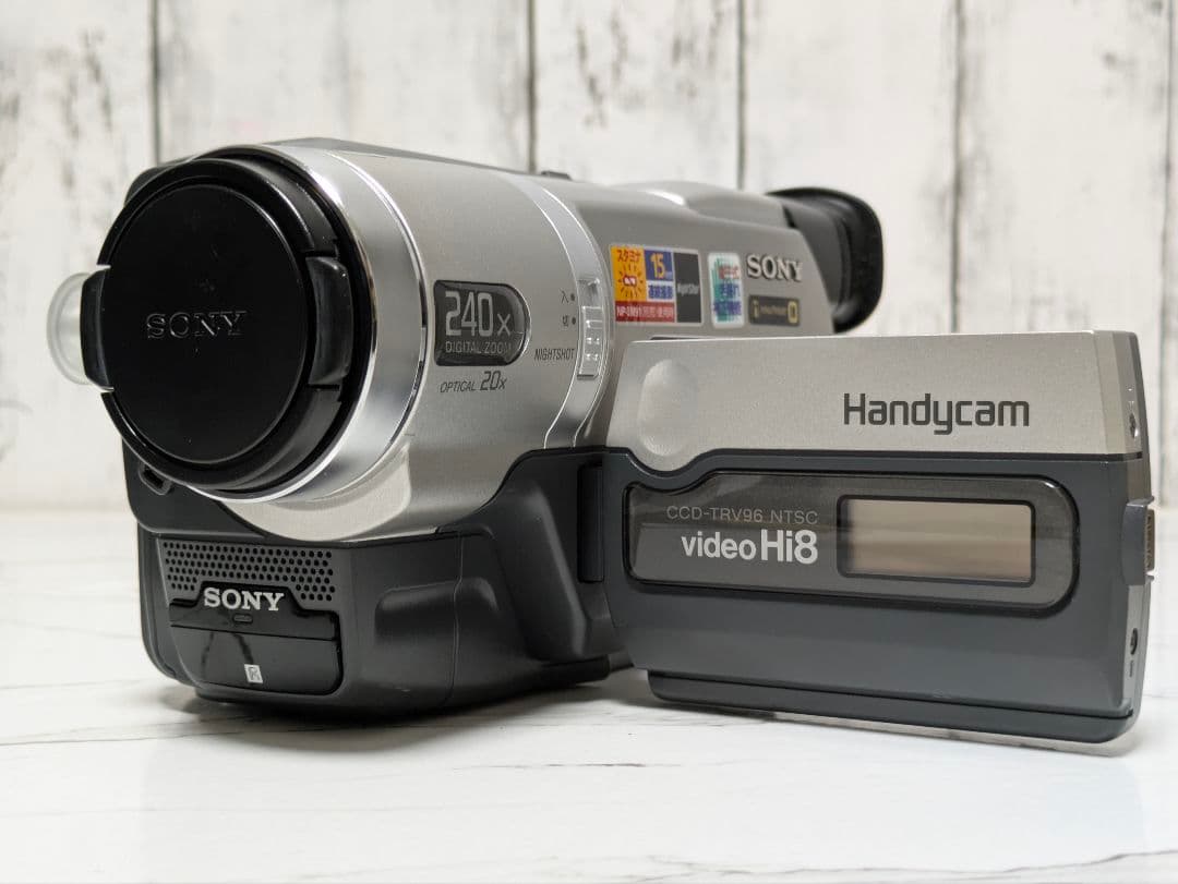 SONY　CCD-TRV96　Hi8　8mm対応　セット
