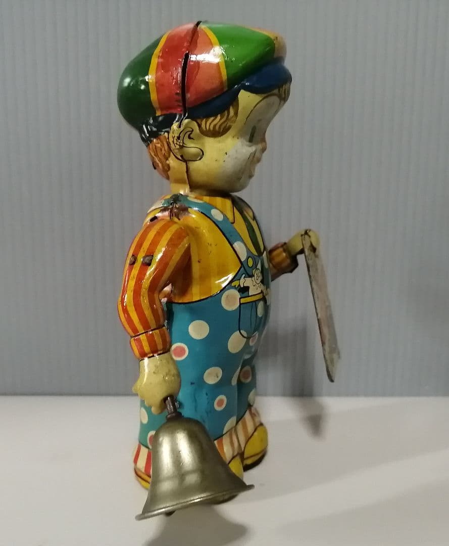 サーカスボーイ　ブリキ　ゼンマイ　日本製　日光玩具工業