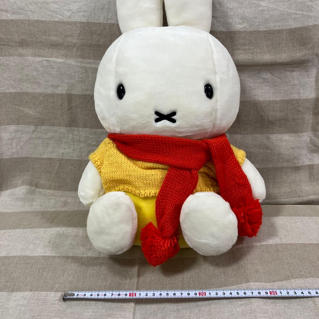 Miffy ディックブルーナ　セーターミッフィー Lサイズ　イエロー　48cm