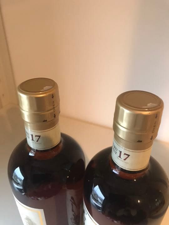 ニッカ竹鶴17年と180ミリNＡと17年180ミリ