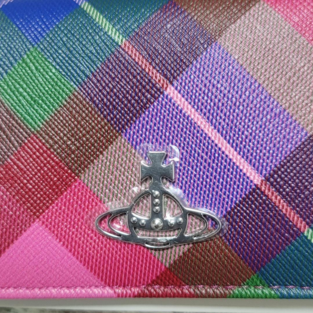 未使用✨Vivienne Westwood 三つ折り財布 タータンチェック 箱付