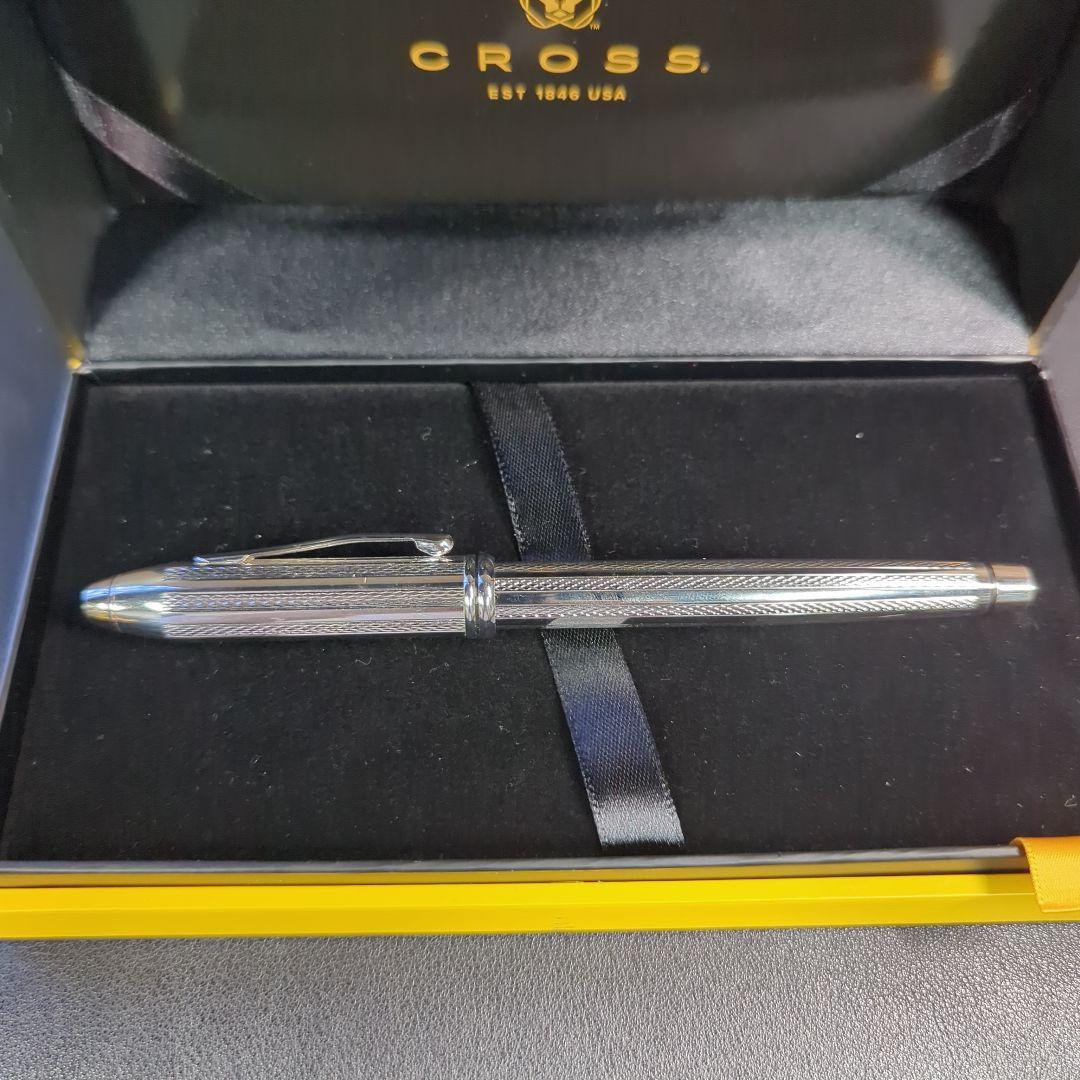 【美品】CROSS タウンゼント　プラチナ　万年筆　ペン先 750