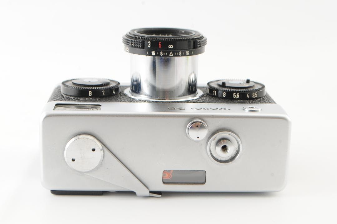★新品級★ Rollei 35 シルバー★カビ・クモリなし！露出計作動！完動品！