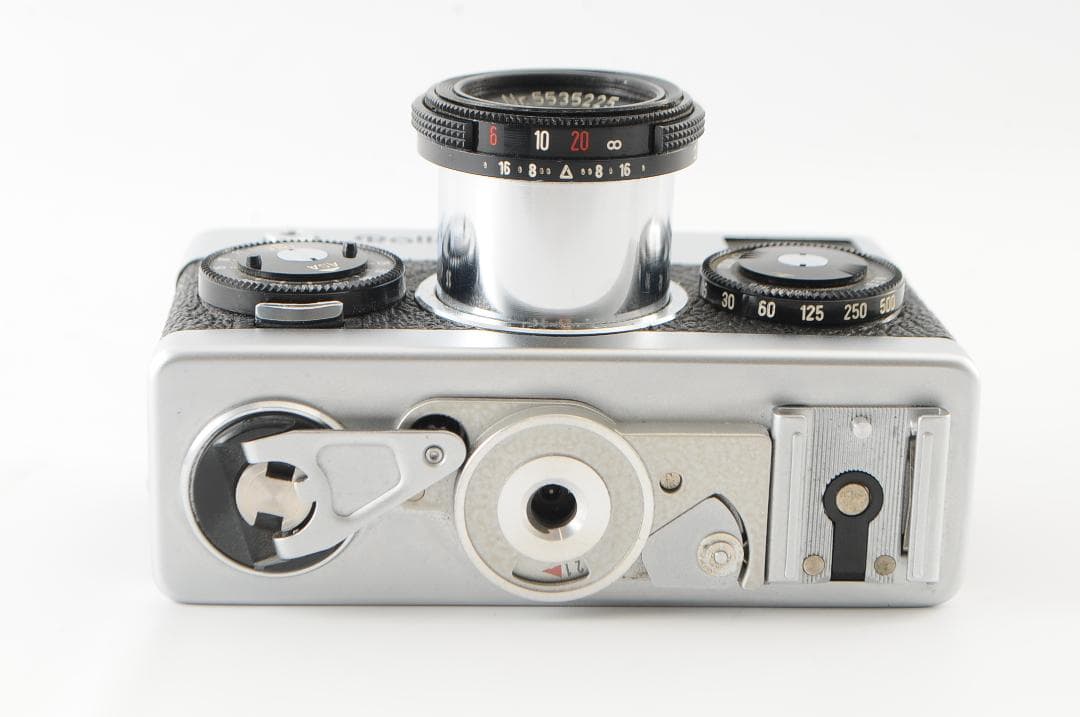 ★新品級★ Rollei 35 シルバー★カビ・クモリなし！露出計作動！完動品！